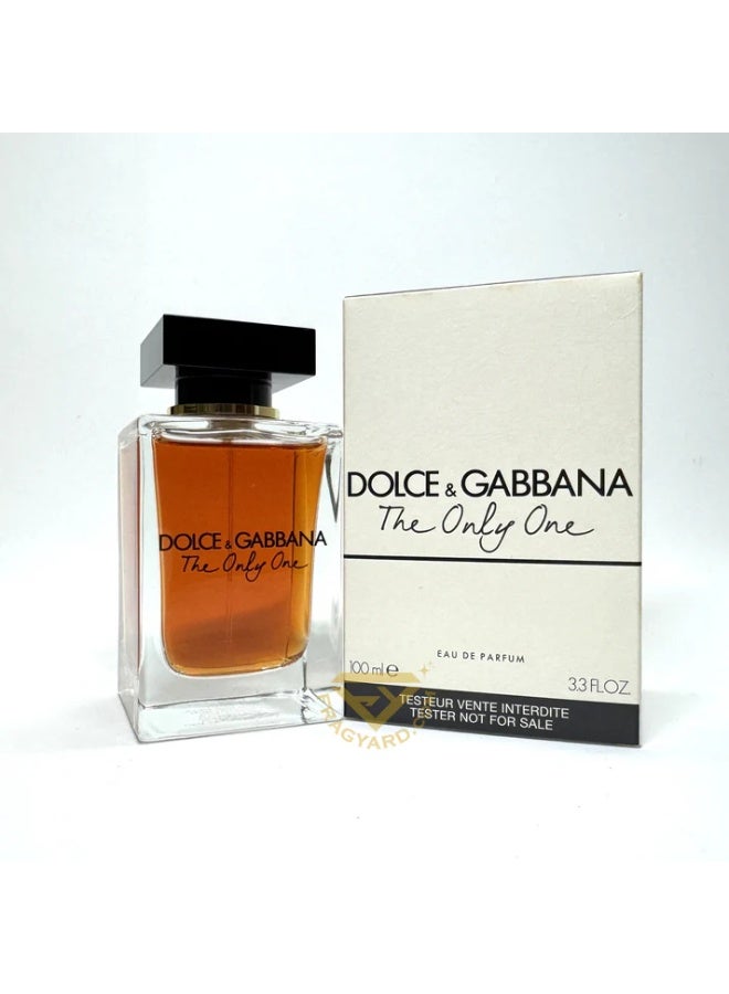 D&G The Only One By D&G Dolce Gabbana Edp  90Ml Spray With White Box Tester With Duty Free Quality - Image 1