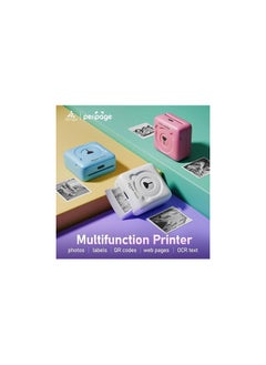Riitek RIITEK PeriPage 304 DPI Ultra HD Resolution A6 Mini Printer; Wireless Bluetooth Portable Inkless Thermal Printer for Printing Label, Sticker, Photo, QR Code, Receipt (White)(1 Year Warranty)  - Image 2