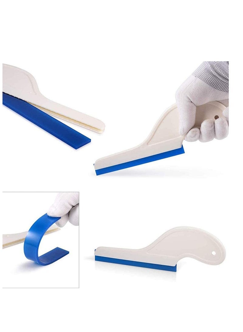 SYOSI 13Pcs Window Tint Film Installation Tool Kit Vinyl Wrapping Tools Car Window Squeegee Set Kit for Vehicle Windows + 2 Pcs Suede Felt Sticker Car Tool Kit Squeegee Film - Image 2