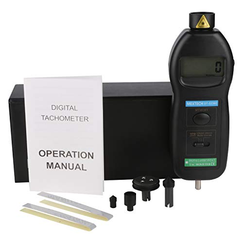 Mextech DT-2236C Non-Contact and Contact Tachometer - Image 5