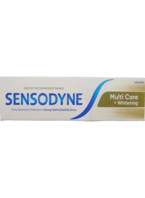 Sensodyne Multi-Care Whitening Toothpaste for Sensitive Teeth - 20 ml