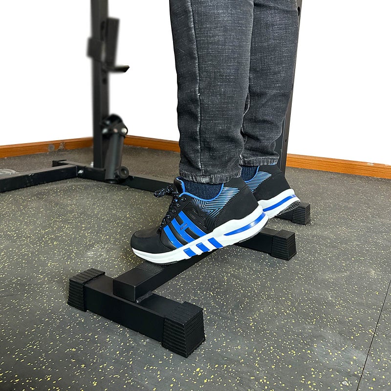 BLUSLM Steel Calf Raise Bar, Standing Machine for Stretching, Squat, Foot Stretch, Anti-Slip Solid Block (Calf Raise BAR 2) - Image 5