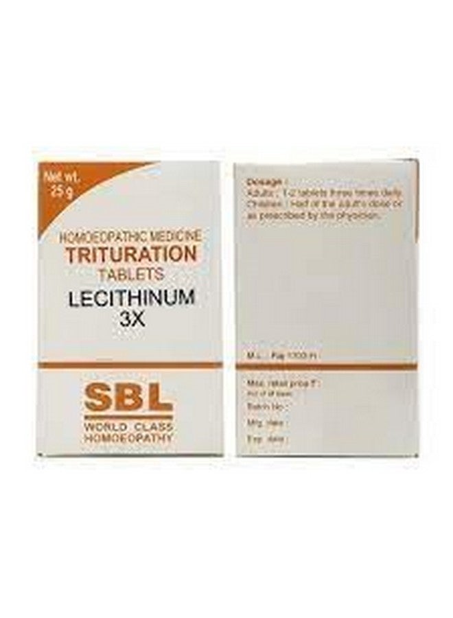 SBL Lecithinum 3X 25Gm (Pack Of 2) - Image 1
