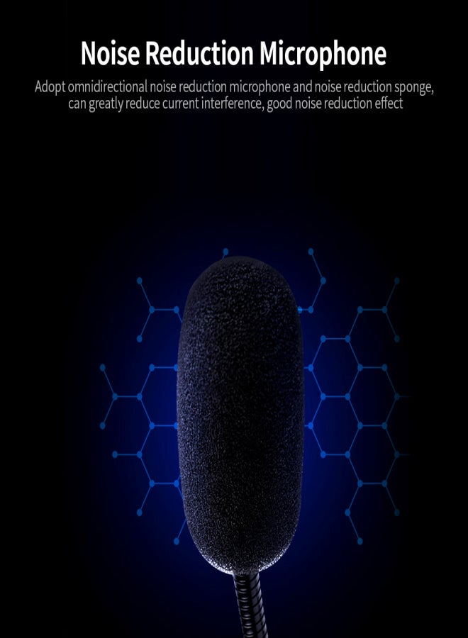 SENICC SM-008 3.5mm Desktop Microphone Multifunctional Noise Reduction Computer Microphone for Conference Lecture Voice Chat - Image 4