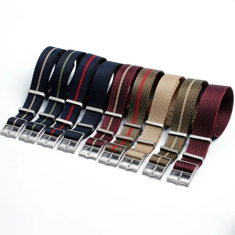 Bluejw Fashionable Braided Nylon Watch Band for Tudors, Adjustable Replacement Strap - Image 3