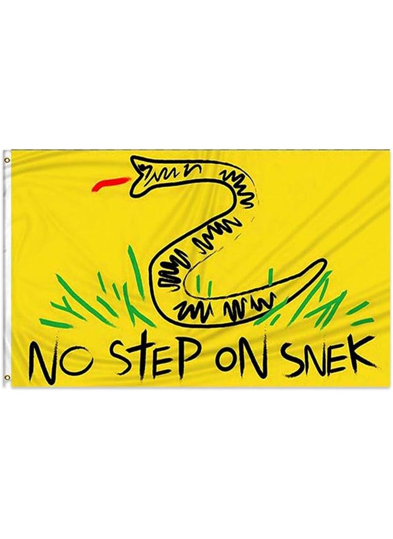 GAKA GAKA 3x5 FT No Step On Snek Flag  - Image 1