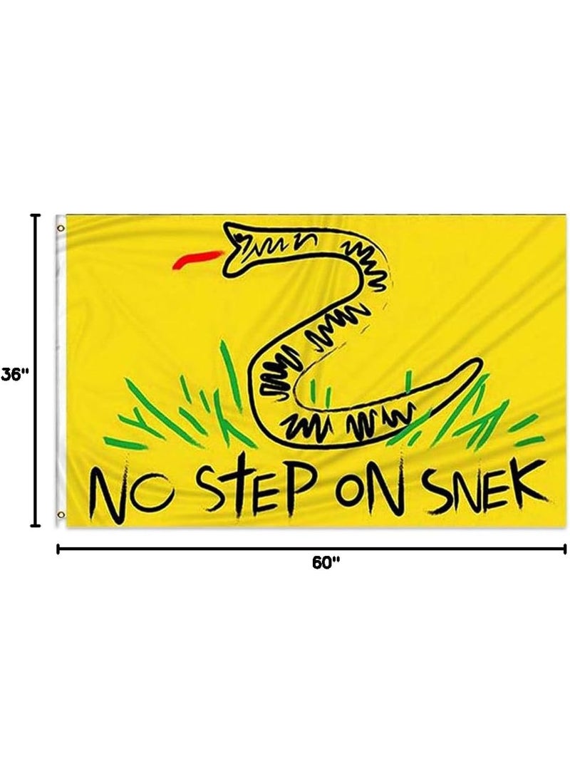 GAKA GAKA 3x5 FT No Step On Snek Flag  - Image 5