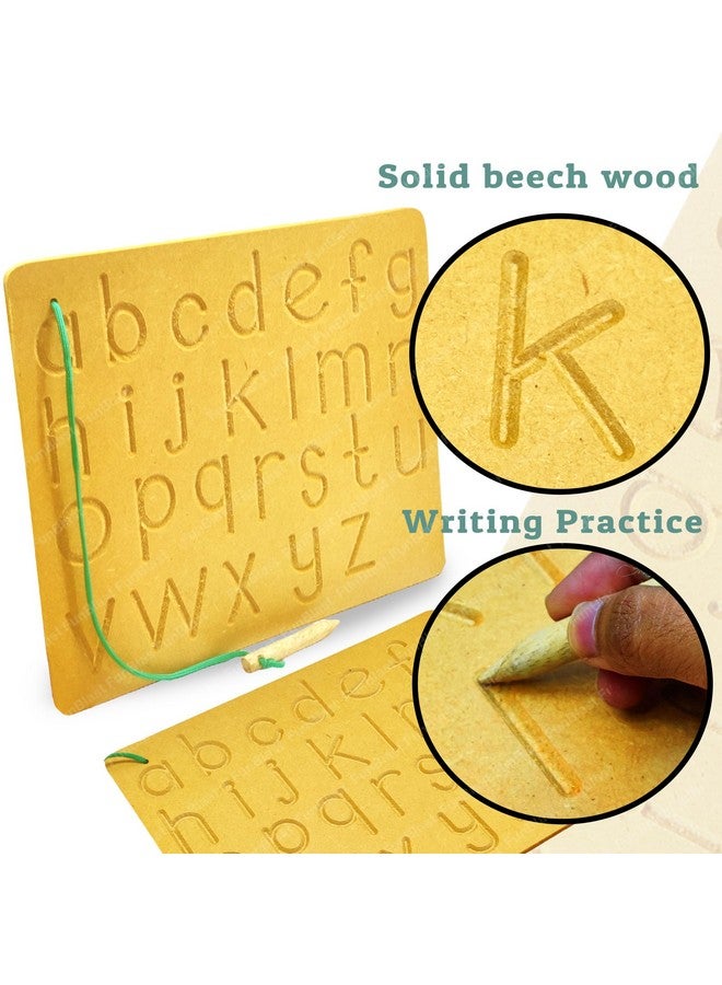 FunBlast FunBlast Small Letter Writing Practice Board, Tracing Board for Kids - Learning Toys for Kids - 1 Unit (Made in India), Multicolor  - Image 3
