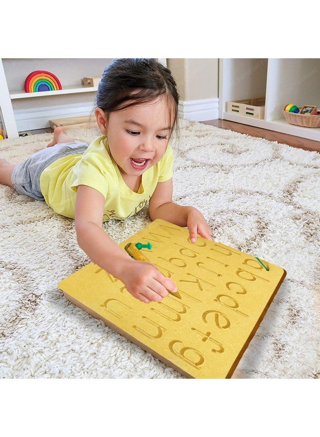 FunBlast FunBlast Small Letter Writing Practice Board, Tracing Board for Kids - Learning Toys for Kids - 1 Unit (Made in India), Multicolor  - Image 5