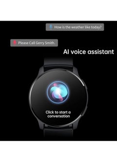 General Smart watch for men and women (answering/making calls), smartwatch for Android and iOS phones, with 1.32-inch Full HD touch screen, AI voice assistant  - Image 3