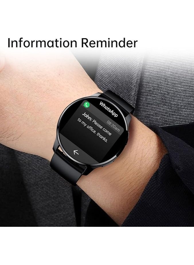 General Smart watch for men and women (answering/making calls), smartwatch for Android and iOS phones, with 1.32-inch Full HD touch screen, AI voice assistant  - Image 4