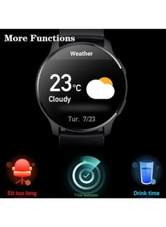 General Smart watch for men and women (answering/making calls), smartwatch for Android and iOS phones, with 1.32-inch Full HD touch screen, AI voice assistant  - Image 5