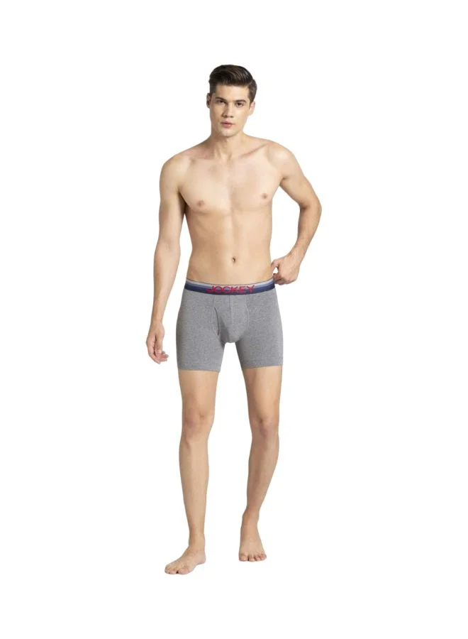 JOCKEY Jockey ZN03 Men Super Combed Cotton Elastane Stretch Solid Boxer Brief with Ultra soft Waistband