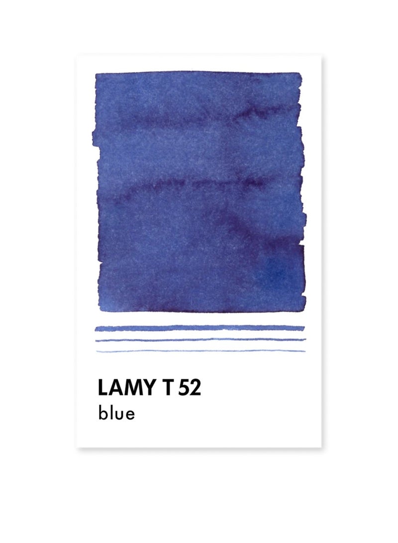 LAMY T52 Fountain Ink Pen Bottle 50ml Content Blue - Image 3