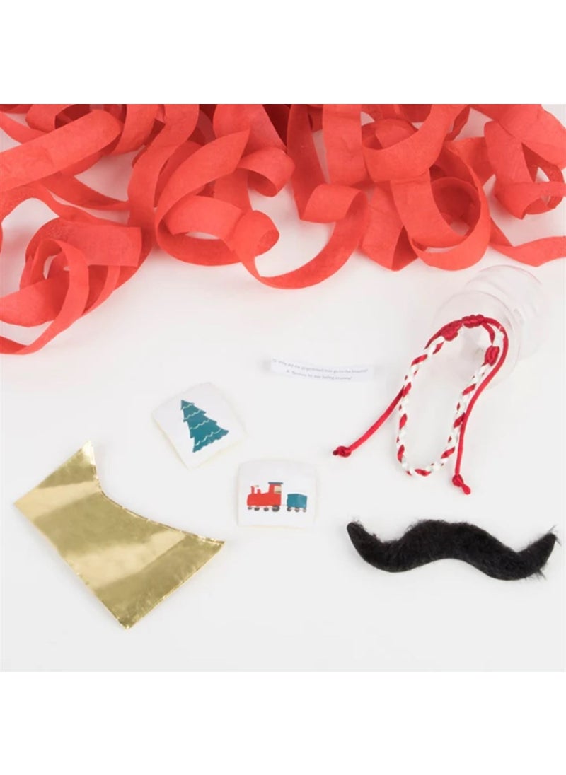 Meri Meri - Christmas Multi Surprise Balls - New Year Surprise Balls - 6 pieces  - Image 4