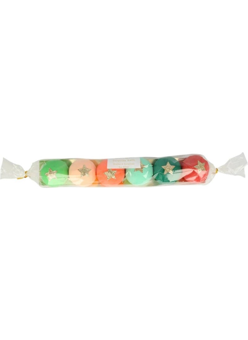 Meri Meri - Christmas Multi Surprise Balls - New Year Surprise Balls - 6 pieces  - Image 5
