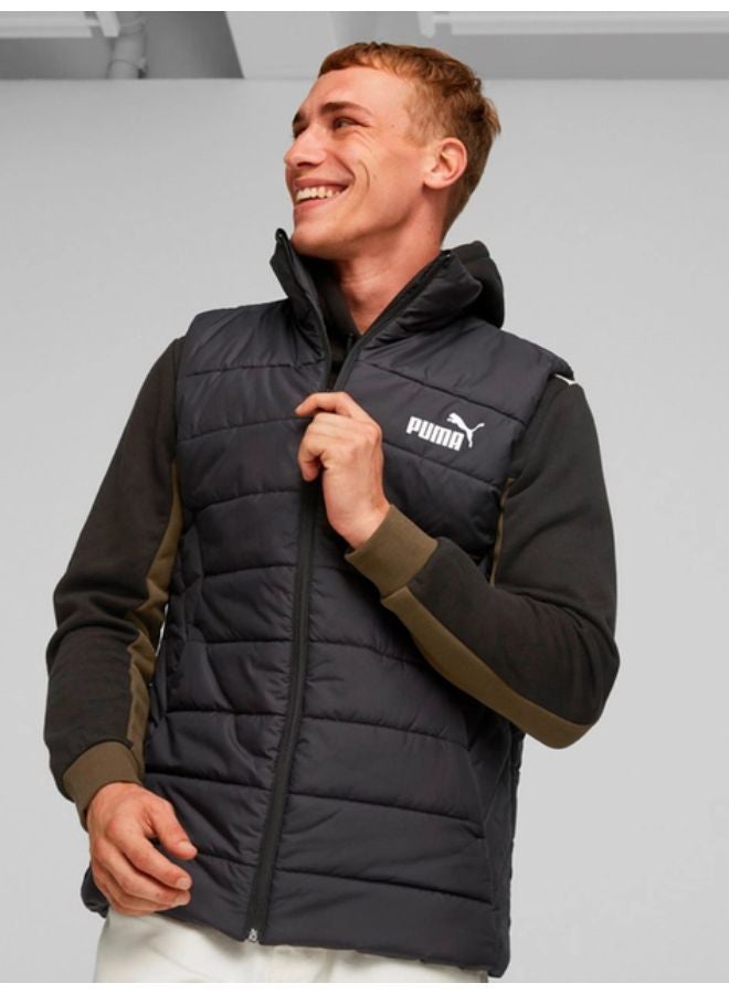 PUMA ESS Padded Vest Puma Black - Image 1