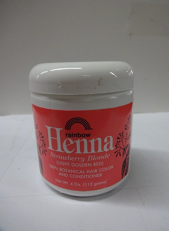Rainbow Research Henna Hair Color and Conditioner Persian Strawberry - 4 oz - Image 1