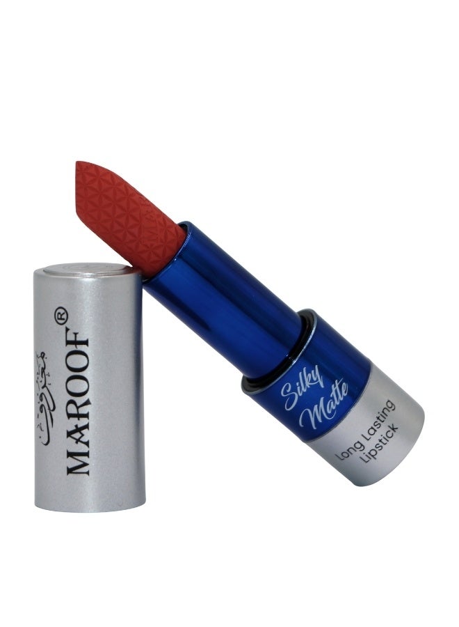 MAROOF Silky Matte Long Lasting Lipstick 3.8g, 08 Light Nude - Image 3