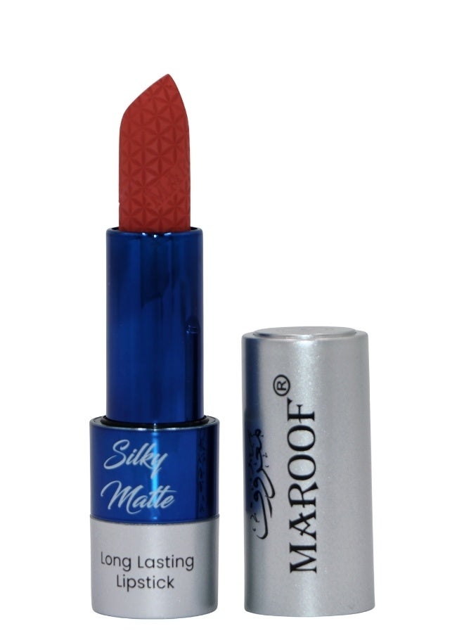 MAROOF Silky Matte Long Lasting Lipstick 3.8g, 08 Light Nude - Image 4