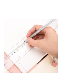 Deli 6-Piece Plastic Ruler With 30cm Length  - Image 3