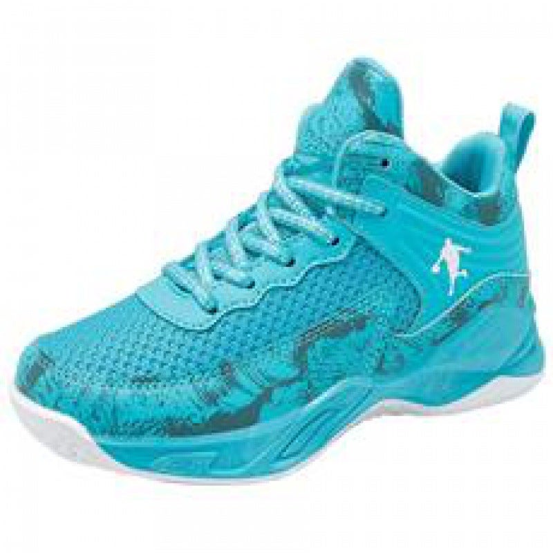 Childrens Basketball Shoes Spring and Summer 2023 New Breathable Mesh Boys Sports Shoes Primary School Training Running Shoes Cross-Border Red - Image 2