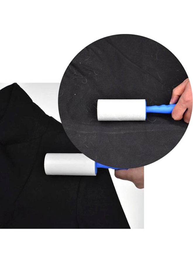 4-Piece Hair Remover Dust Brush Blue - Image 5