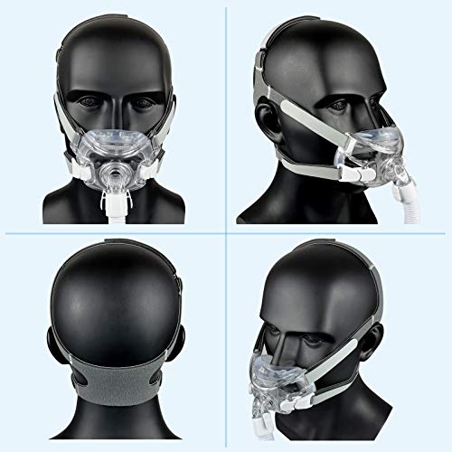 Heathorn Amara View CPAP Mask Headgear Replacement Strap Soft and Comfortable Fabric Straps for Respironics Amara View Mask Size Standard (Strap Only - 2 Pack) - Image 4