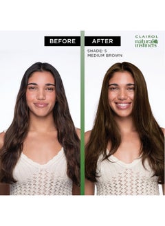 CLAIROL Natural Instincts Demipermanent Hair Dye 6 Light Brown Hair Color Pack Of 1  - Image 3