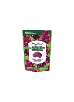 Relax + Calm Magnesium Soft Chews, Grape Flavor, 30 Chews
