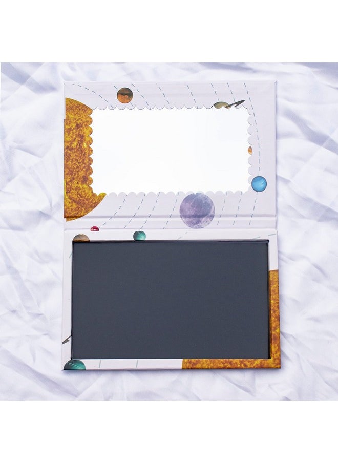 SZDYM - Empty Magnetic Palette With Mirrorlike A Book Fashionable And Beautiful Empty Magnetic Palette Makeup Magnetic Palette - Image 1