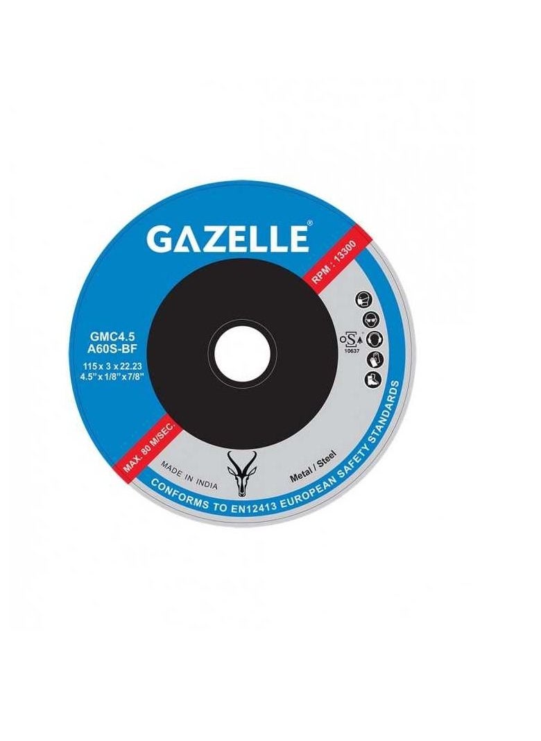 Gazelle - Gazelle Metal/Steel Cutting Disc 4.5" - Image 1