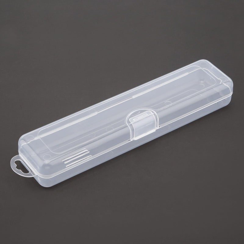 OriGlam Transparent Tableware Storage Case, Portable Flatware Utensil Box, Clear Cutlery Organziers Container for Travel Camping Picnic (7.8 x 1.8 x 1.1 inch) - Image 4
