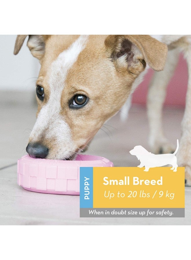 Kong Puppy Tires  Dog Chew Toy For Puppies  Stuffable Dog Toy For Treats & Snacks  Natural Rubber Chew Toy For Teething Puppy  For Small Puppies  Assorted Colors - Image 2