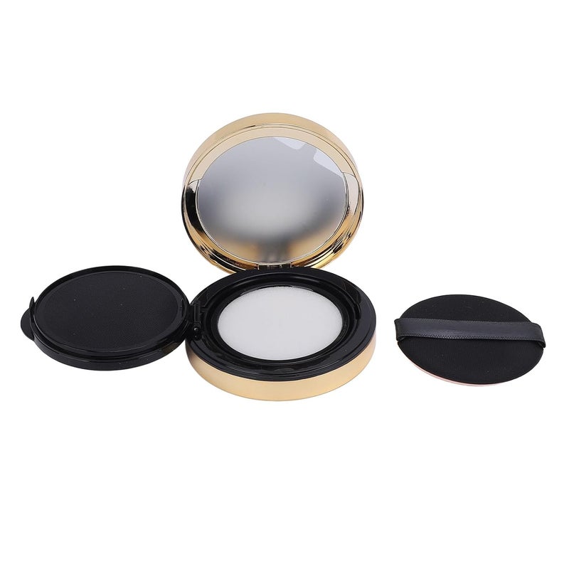 Air Cushion Puff Box, Portable Empty Makeup Container with Mirror Clamp/Holder Scraper for Foundation Powder BB Cream Travel - Image 3