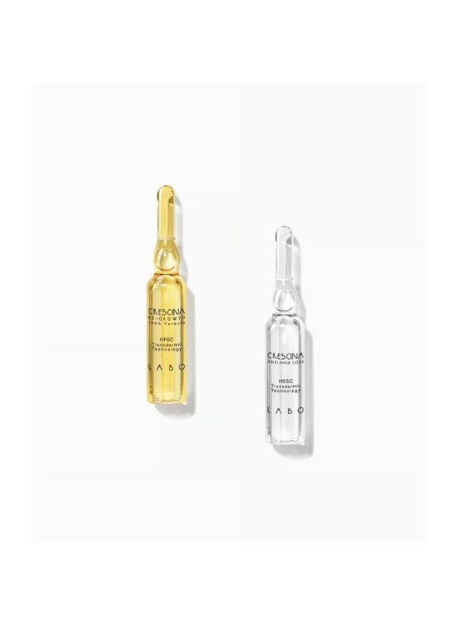 Crescina HFSC Transdermic Treatment 1300 Man Ampoules 3.5ml Hair Loss & Growth x10+10 - Image 3