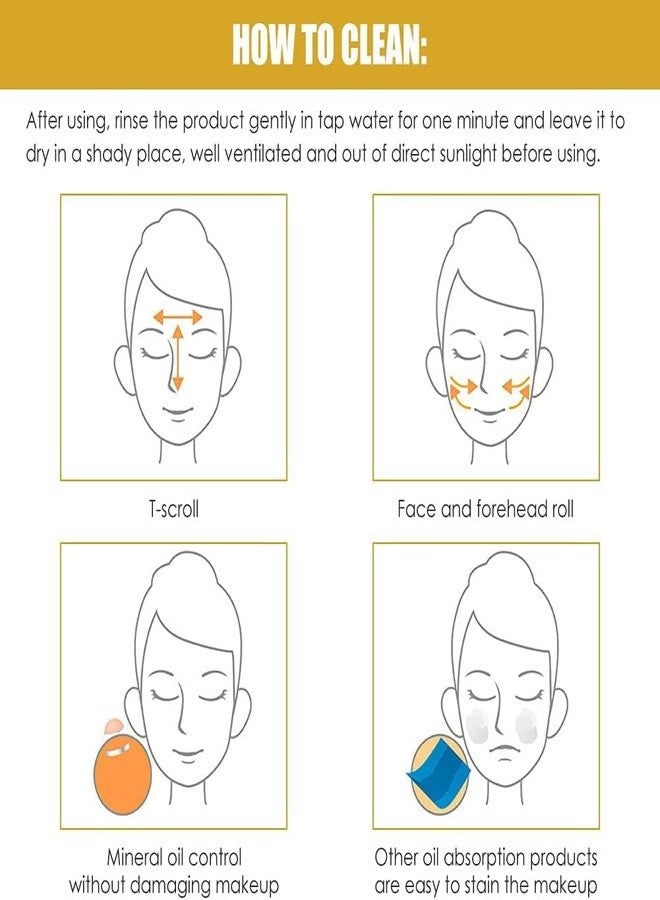 Shrevi Face Oil Absorbing Roller for Oily Skin - Reusable Volcanic Stone Oil Control Roller, Portable Face Oil Remover, Shine Remover for Makeup, Blotting Roller for Women & Men - Image 4