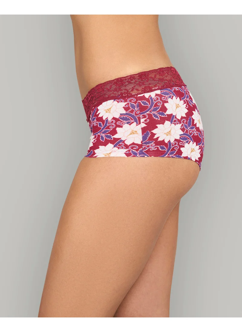 La Senza La Senza Cotton Boyshort Panty with Logo Band