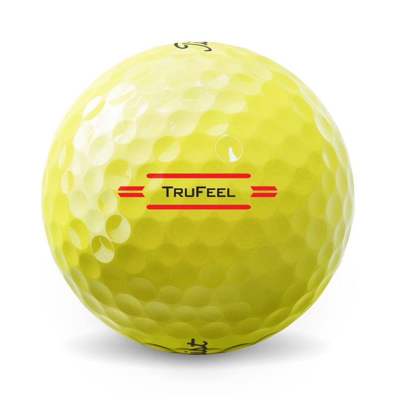 Titleist TruFeel Golf Ball, Yellow, One Dozen, Yellow, 12 Pack - Image 4