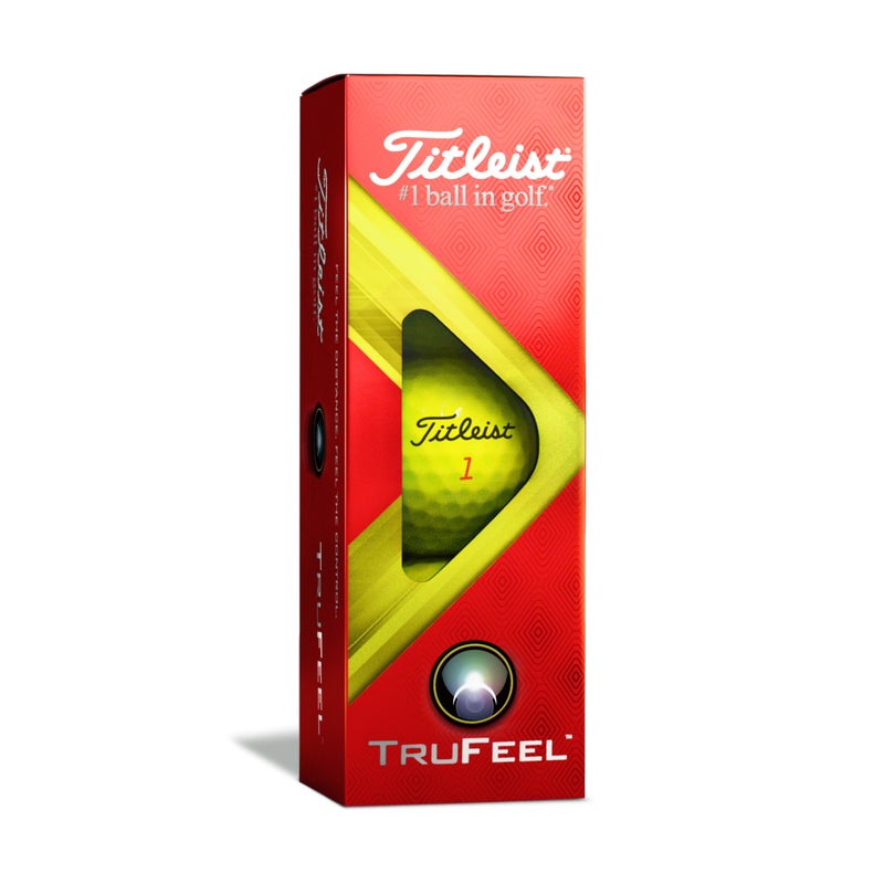 Titleist TruFeel Golf Ball, Yellow, One Dozen, Yellow, 12 Pack - Image 2