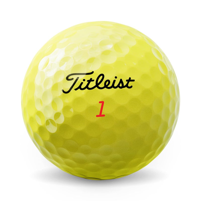 Titleist TruFeel Golf Ball, Yellow, One Dozen, Yellow, 12 Pack - Image 3