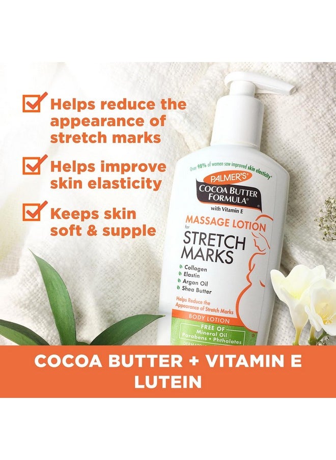 PALMER'S - Palmer's Cocoa Butter Cream 125g & Massage Lotion 250ml for Stretch Marks Pack - Image 1