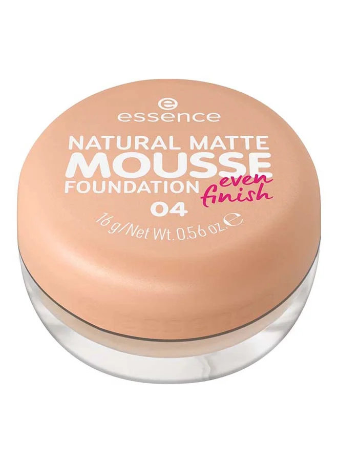 Essence Natural Matte Mousse Foundation