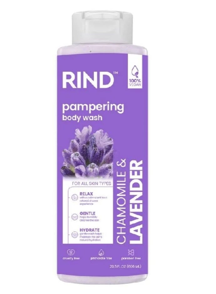 RIND Pampering Body Wash, Chamomile & Lavender