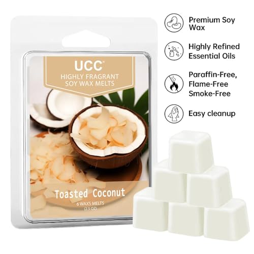 UCC Premium Wax Melts, Fall Variety Fragrance Melts, Scented Soy Wax Melts Cubes, Natural Plant Based Highly Scented Wax Melts Tarts, 4 Pack - Image 3