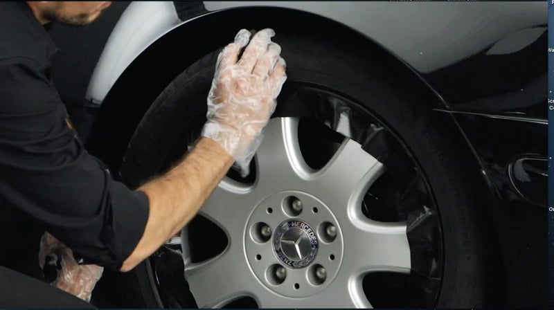 QUIXX 10192 Black Tire Color - Tire Color Restorer, Use on Old Weathered and Dull Tires to Quickly Look Clean, Black, and Better Than New. Great for Cars, Motorcycles, and Rvs - Image 5
