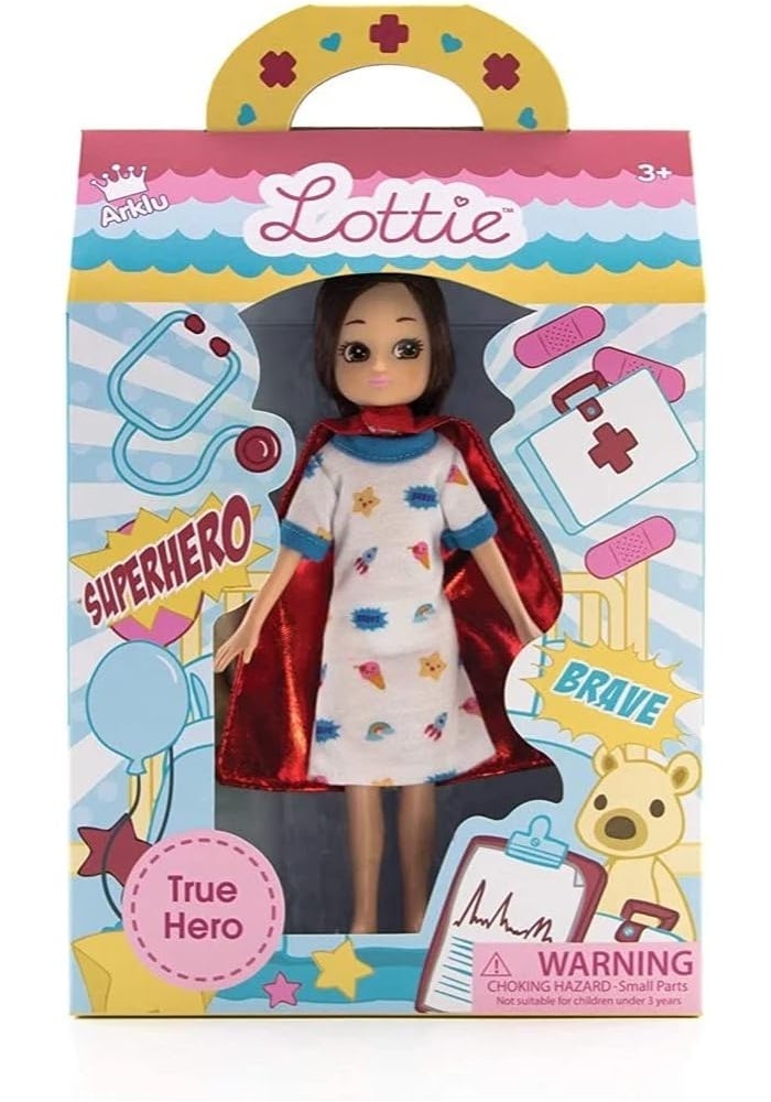 Lottie True Hero Hospital Doll - Superhero Doll for Kids - Image 1