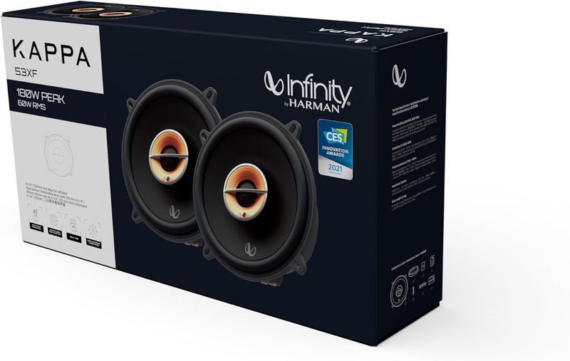 Infinity KAPPA53XF 5-1/4" Two-Way Car Speaker - Pair - Image 4