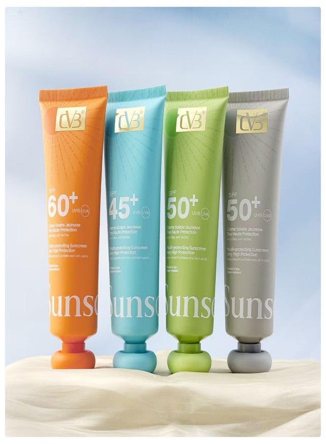 Cvb C240D Sunscreen SPF50+++ UVB UVA Youth-protecting sunscreen very protection wrinkles and Dark Spots (100ml, 50++ Sun Protection Factor (SPF)) - Image 2