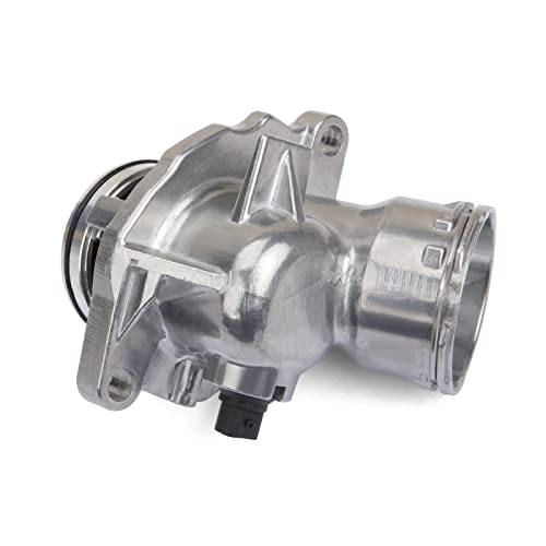 MITZONE Engine Coolant Thermostat compatible with 2006-2013 Mercedes Benz C230 C300 C350 E280 E350 GLK350 ML350 ML450 S400 SLK300 R350 Replace 2722000115 2722000415 - Image 2